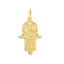 Gold Halo Hand Of Fatima