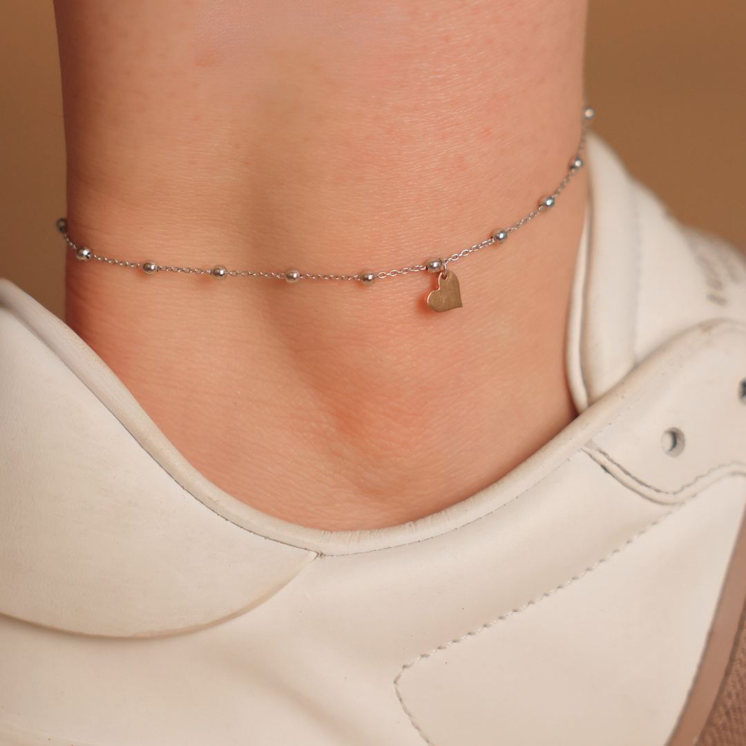 Balls And Star Anklet