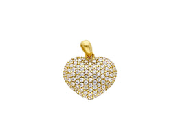 Zirconia Heart Pendant