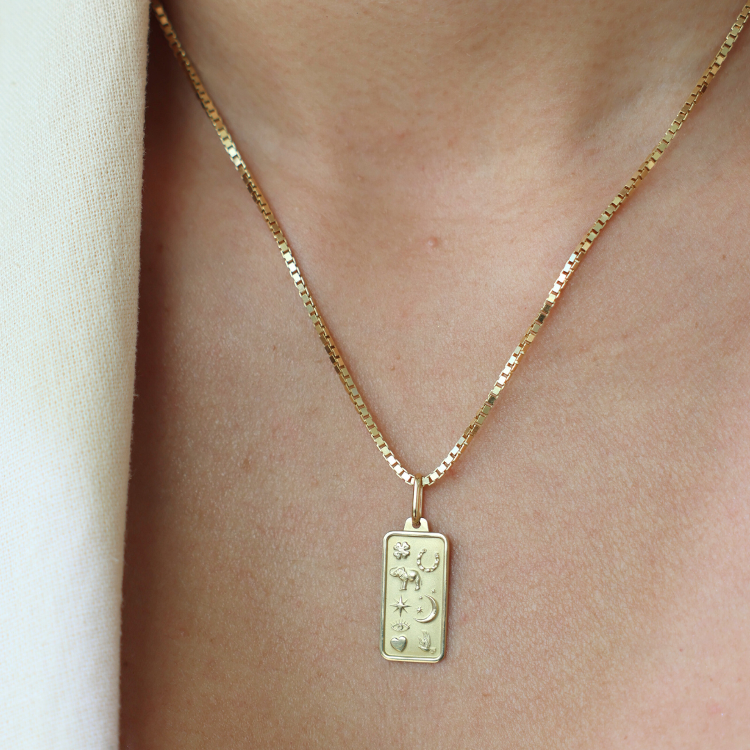 Fortuna Rectangular Medalla