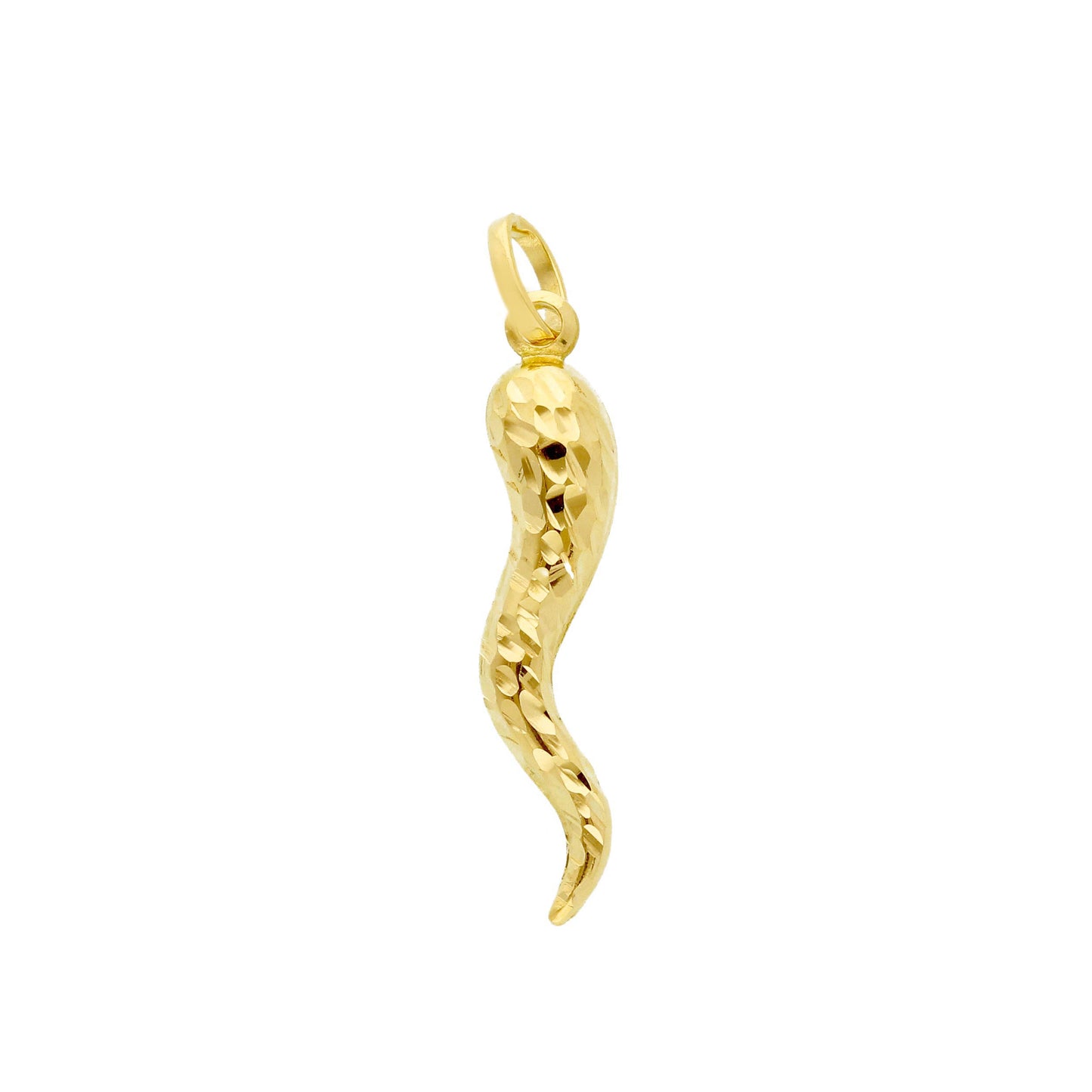 Italian Horn Diamond Cut