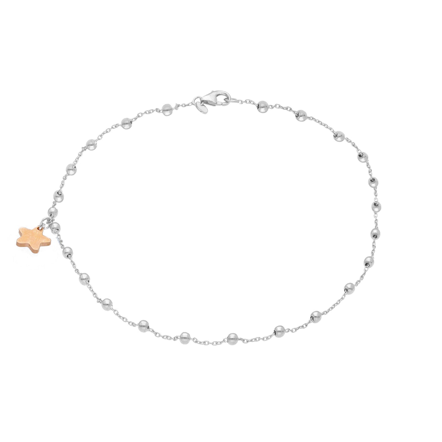 Balls And Star Anklet