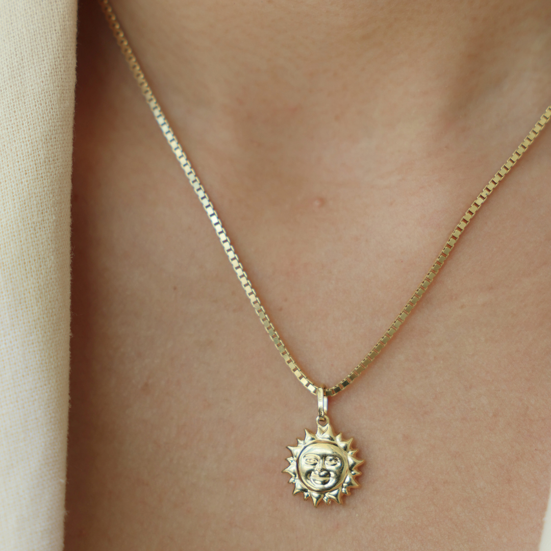 Sun Face Pendant