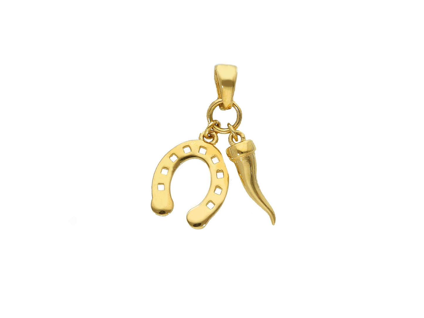 Cuerno y Herradura Pendant