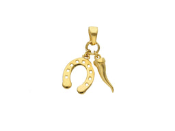 Cuerno y Herradura Pendant