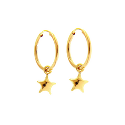 Aros de hojaldre de estrella
