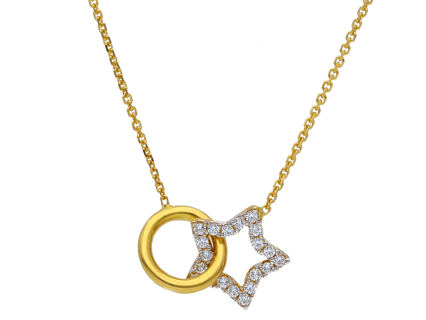 Star And Circle Cz