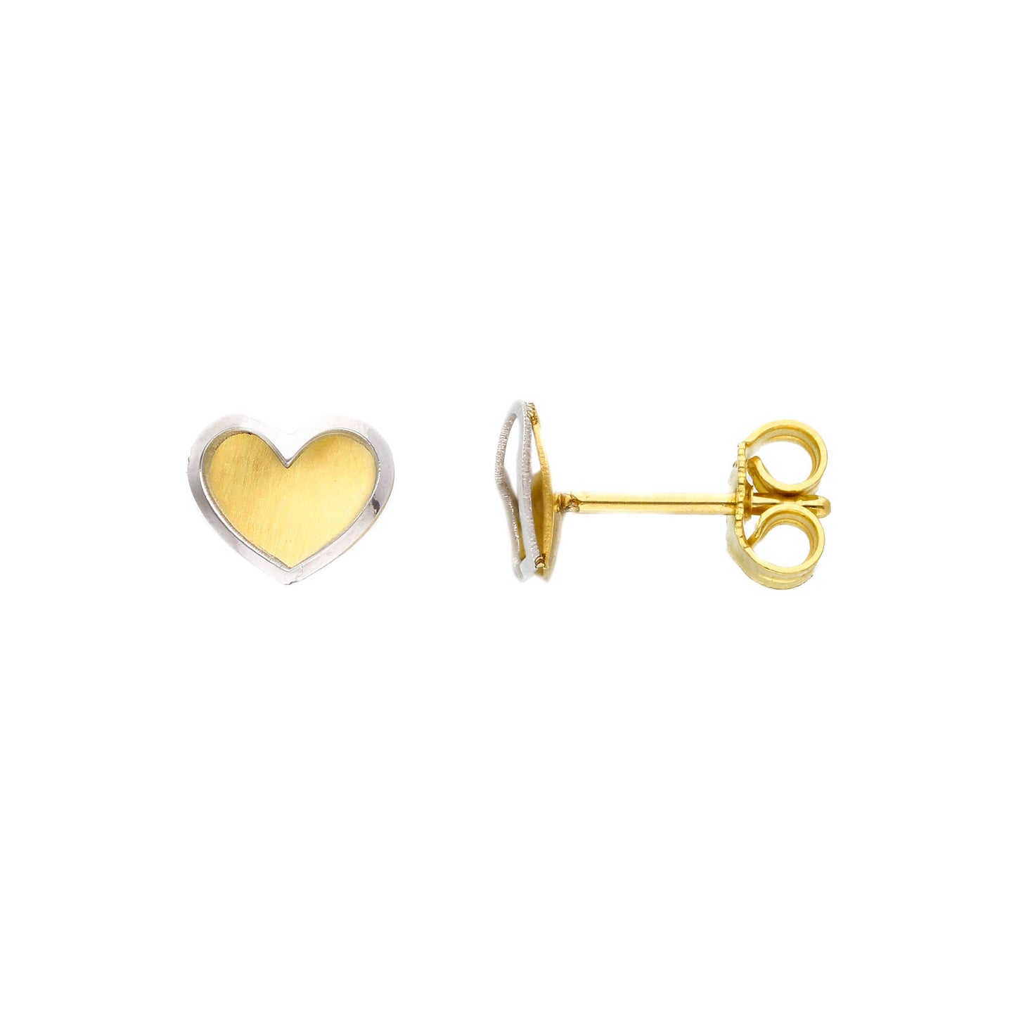 Heart Style Stud