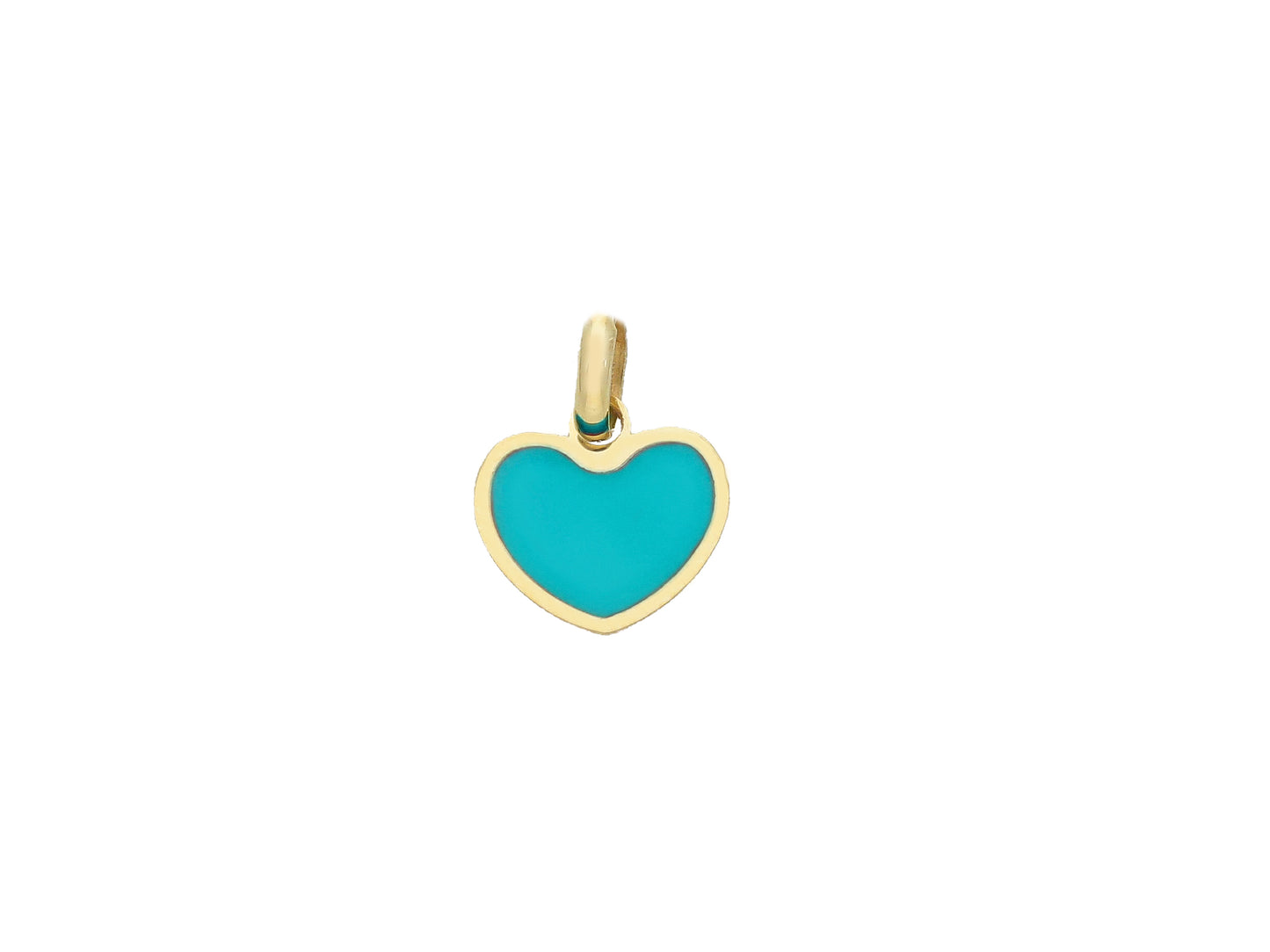 Heart turquesa pendant