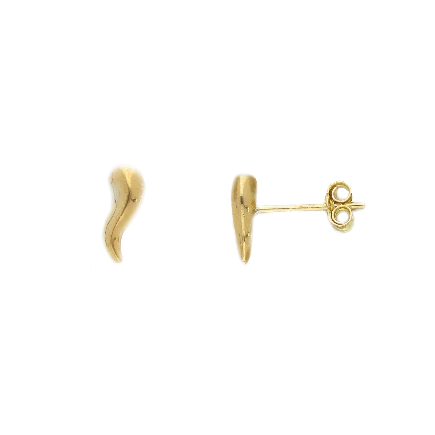 Horn Stud Earrings