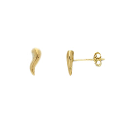 Horn Stud Earrings