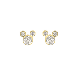 Small Mickey Cz Baby Stud