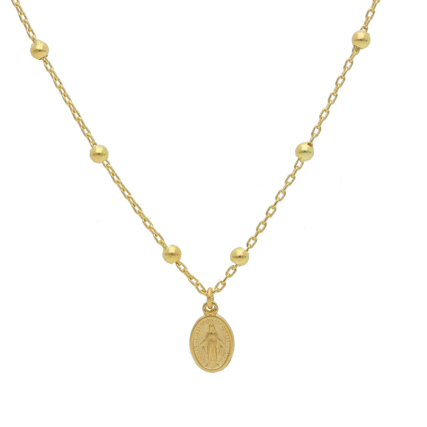 Collar Milagrosa bolitas