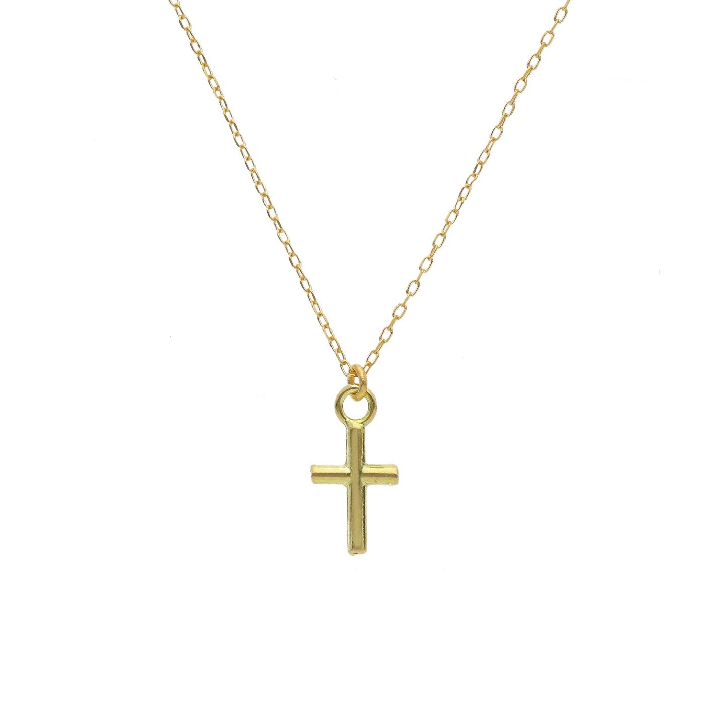 Mini Cross Rolo Neckla