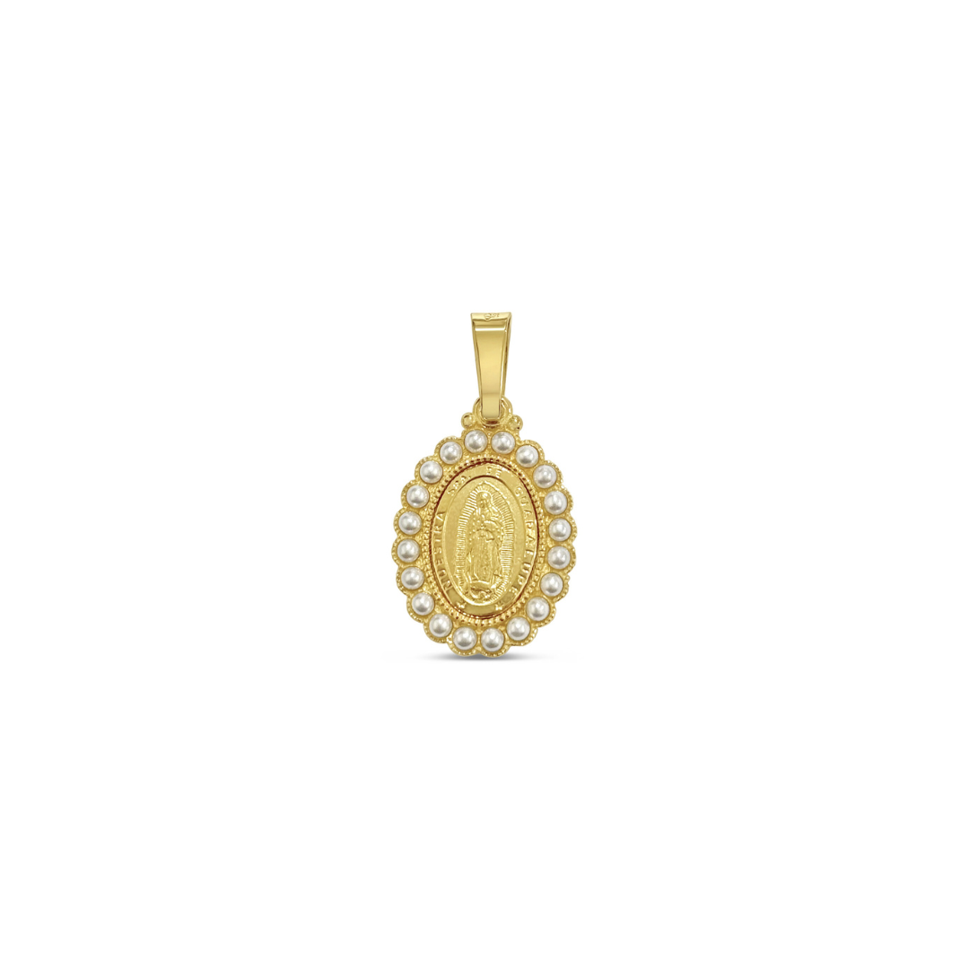 Pearl Oval Milagrosa Pendant
