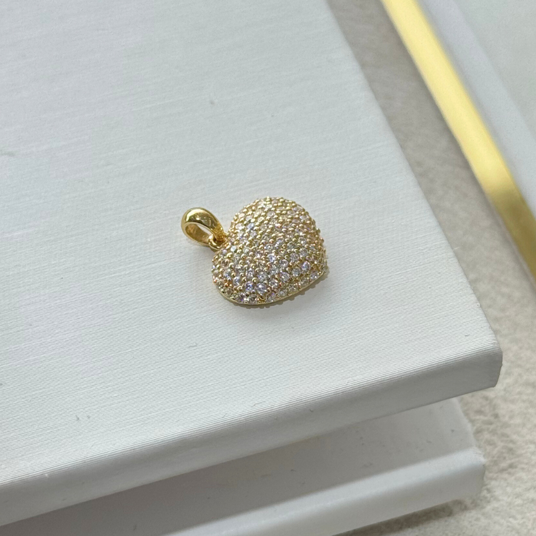 Zirconia Heart Pendant