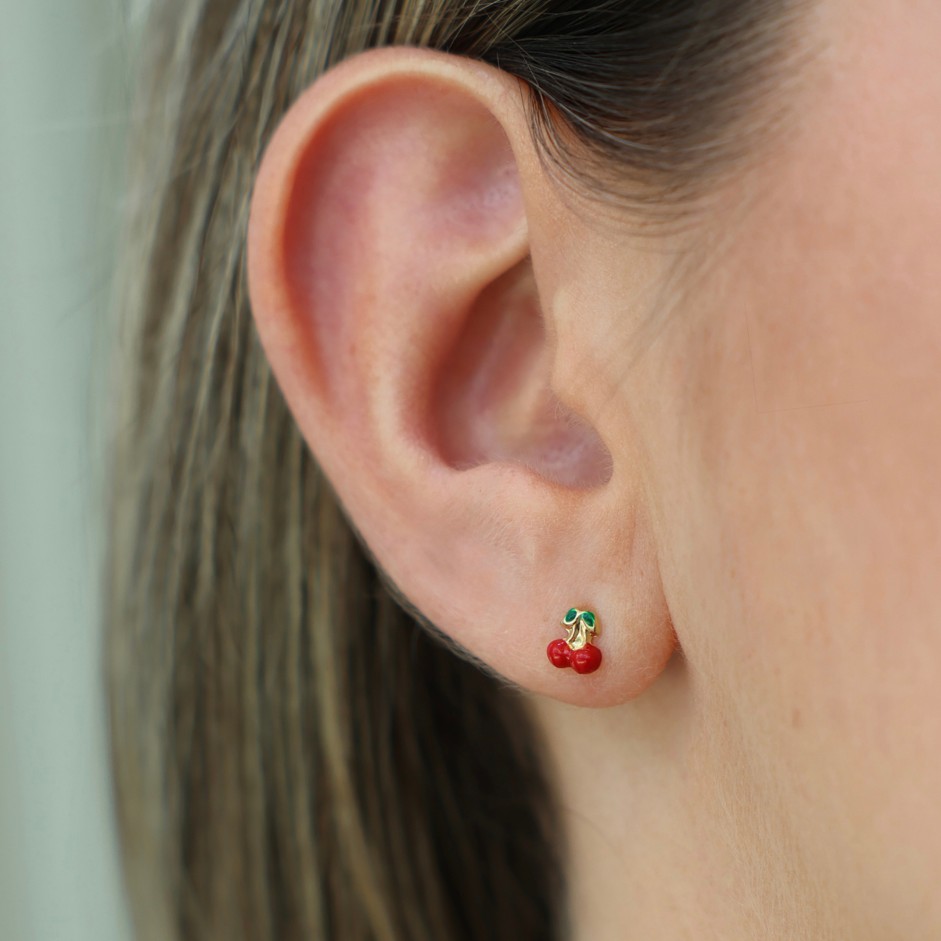 Mini Cherry Baby Stud
