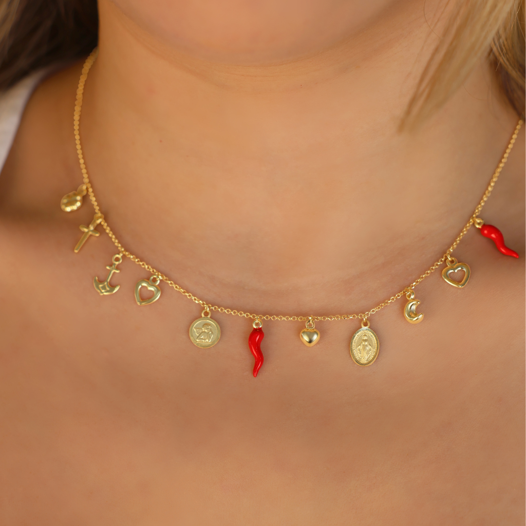 Charms Style Necklace