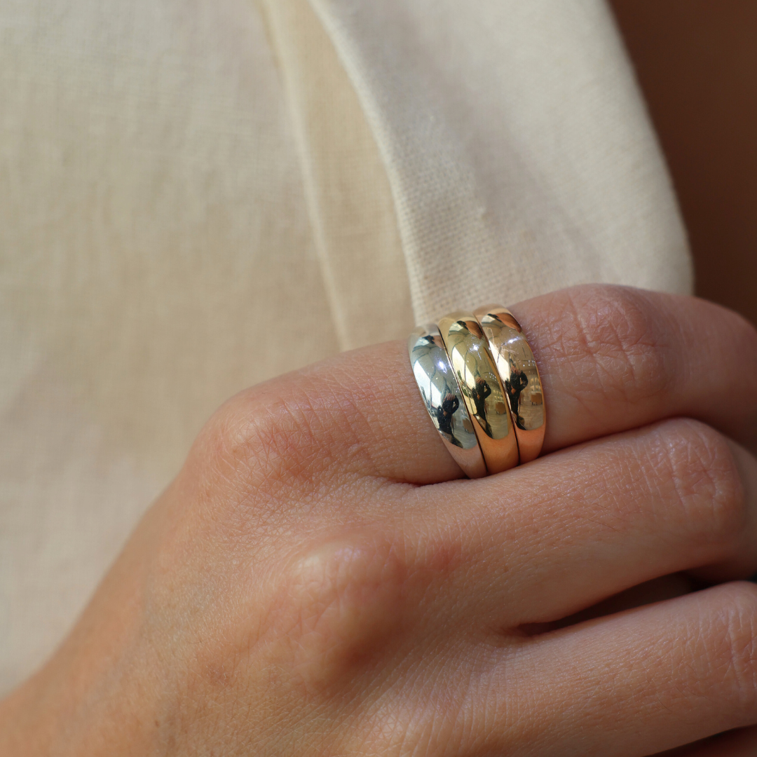 Anillo tricolor