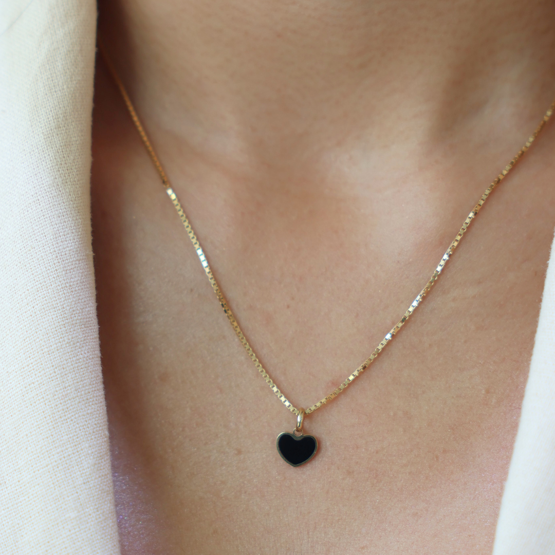 Black Heart Pendant