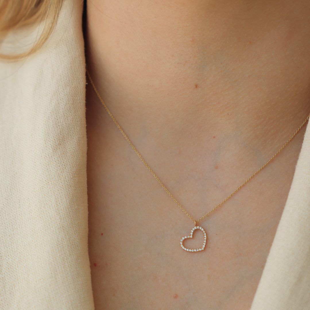 Diamond Heart Necklace