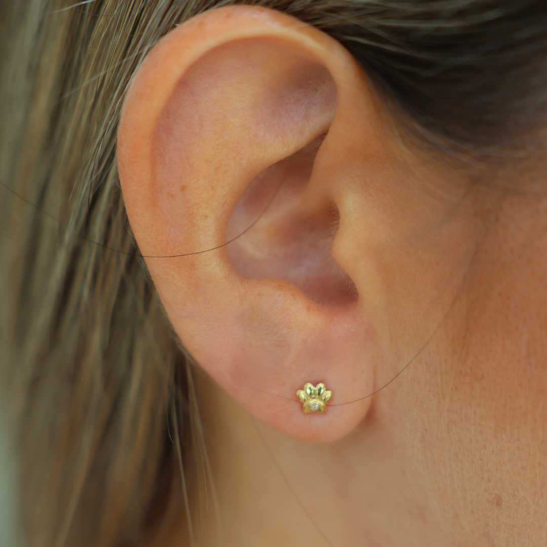 Baby Stud With Diamond