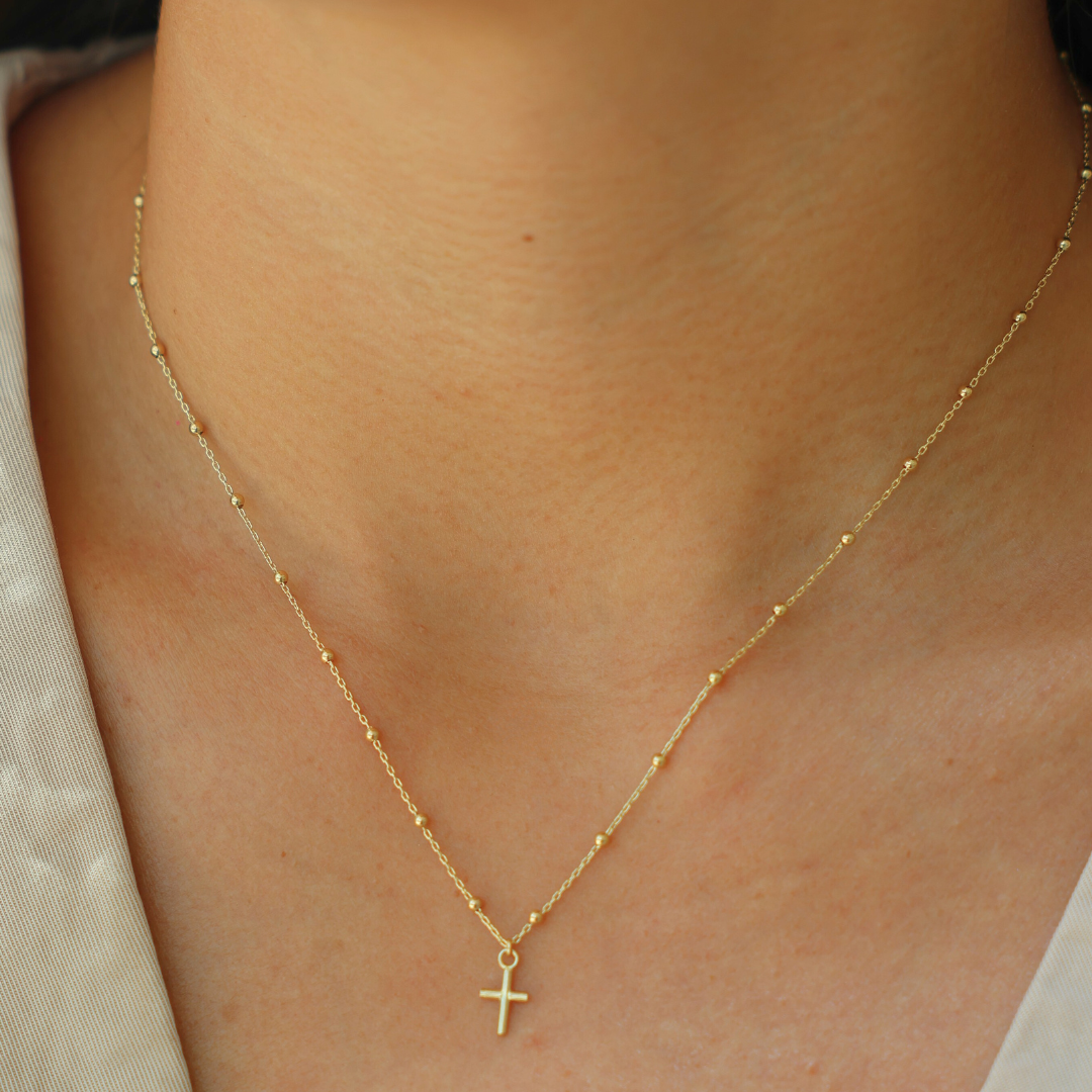 Collar Milagrosa bolitas