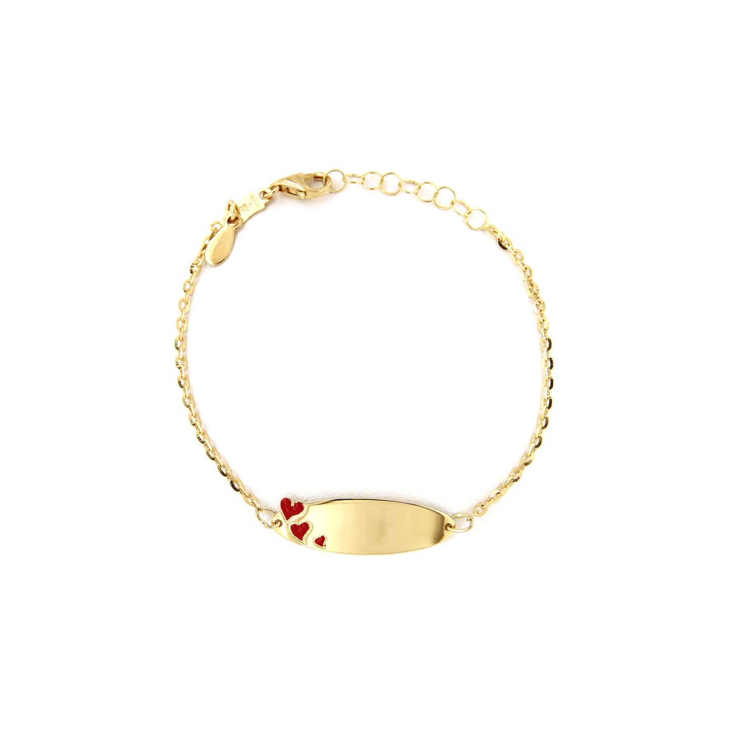 Red Heart Baby Bracelet
