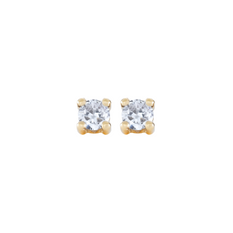 Square Zirconia Earrings