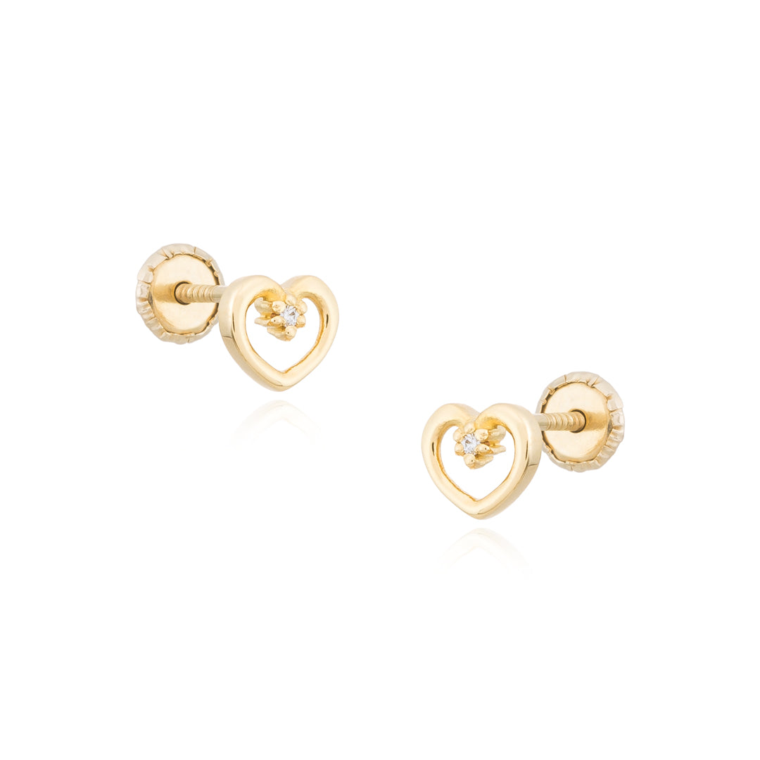 Baby Stud With Diamond