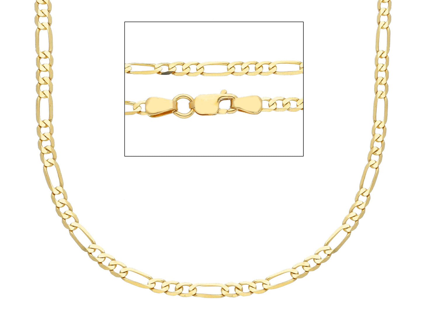 Chain figaro Style