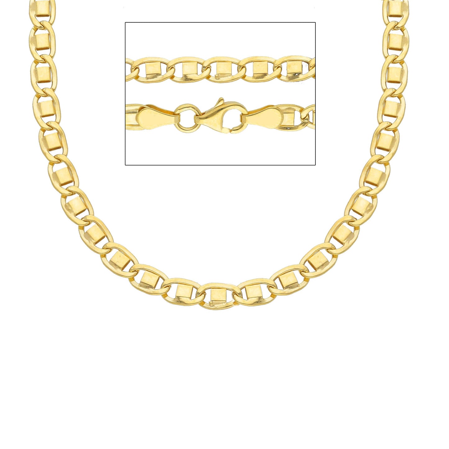 Halo Italian Link Chain