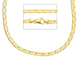 Tiger Eye Link Chain Solid