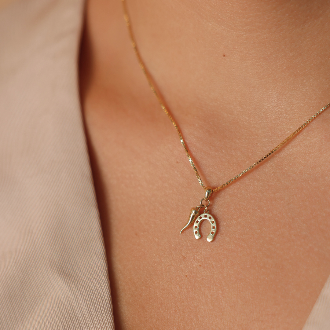 Cuerno y Herradura Pendant