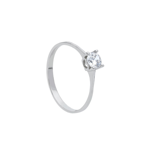 Zirconia Engagement Ring