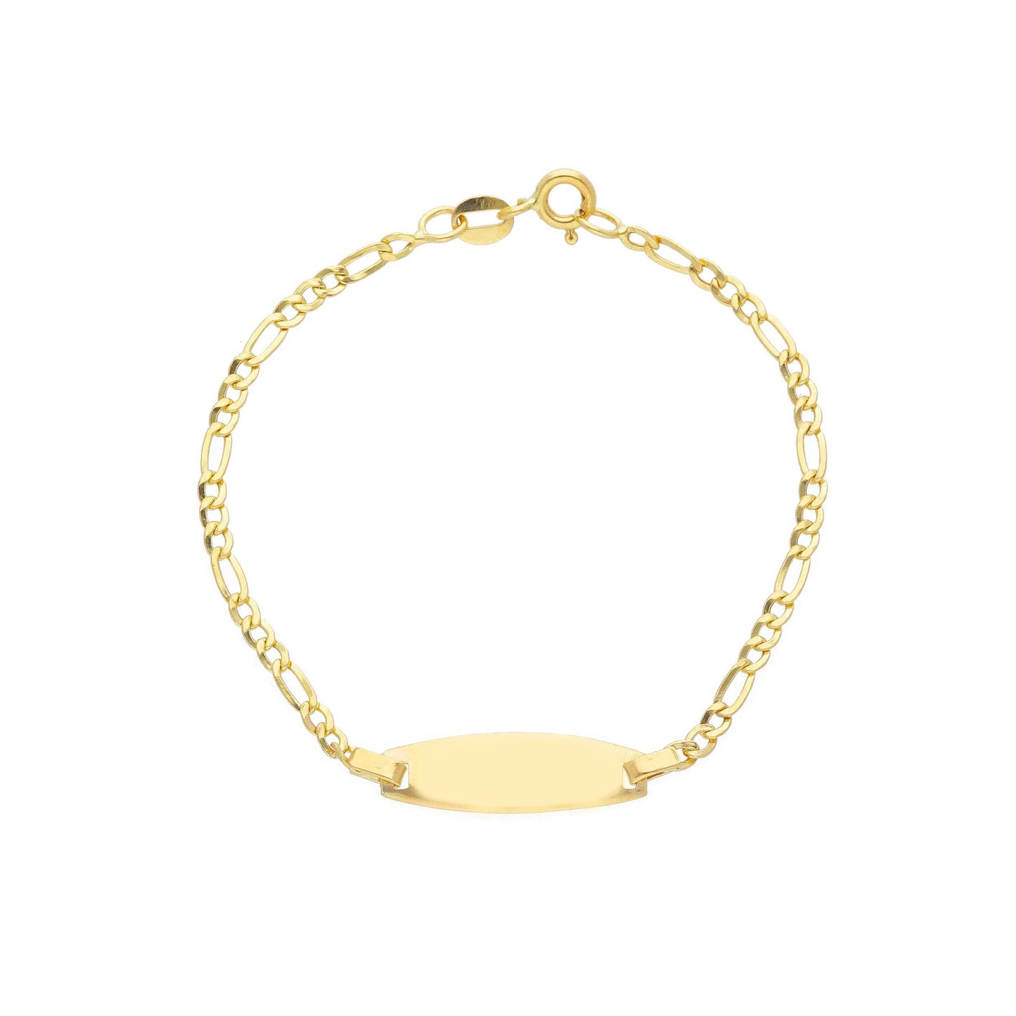 Figaro Link Baby Bracelet