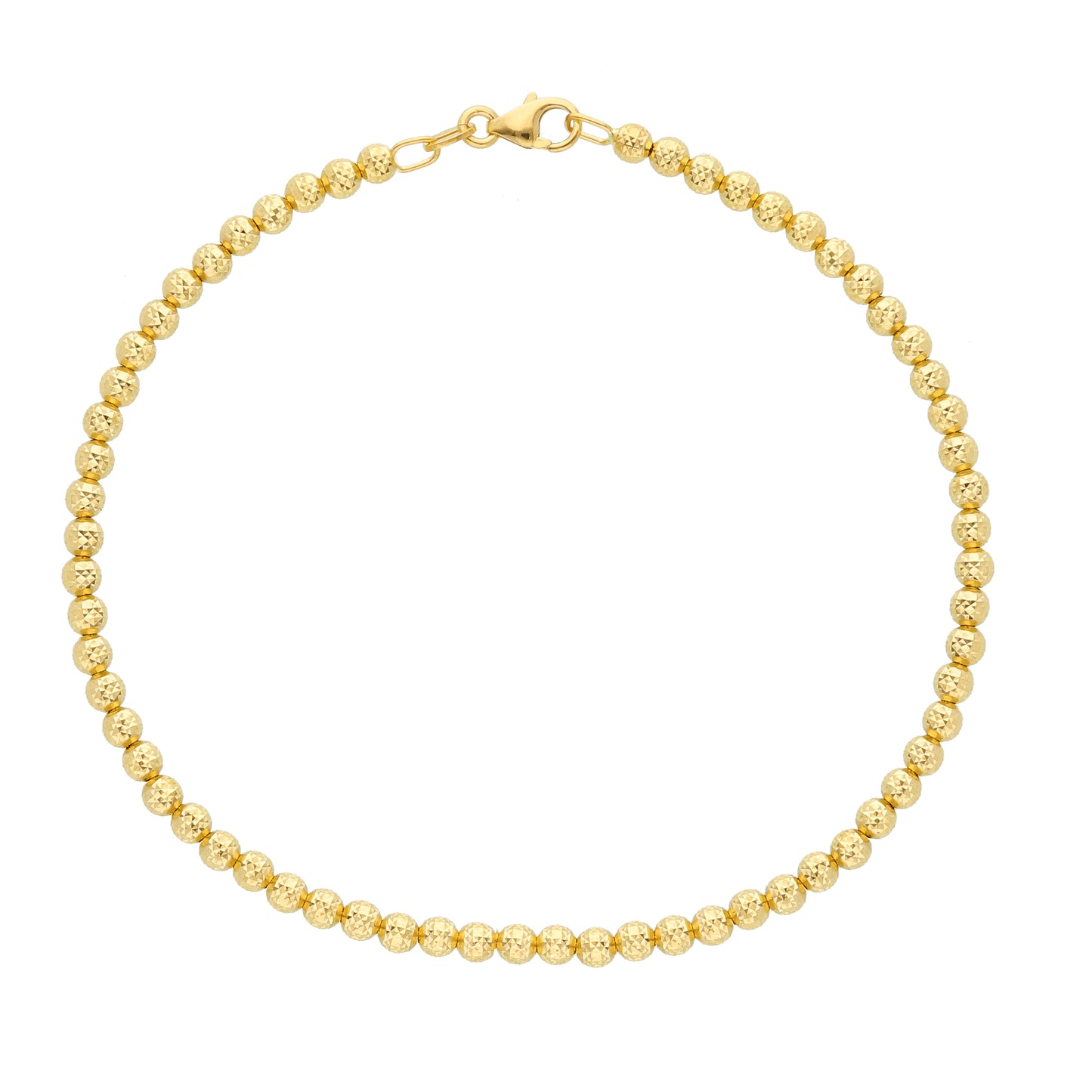 Diamond Cut Balls Bracelet