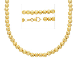 Balls Necklace Diamond Cut