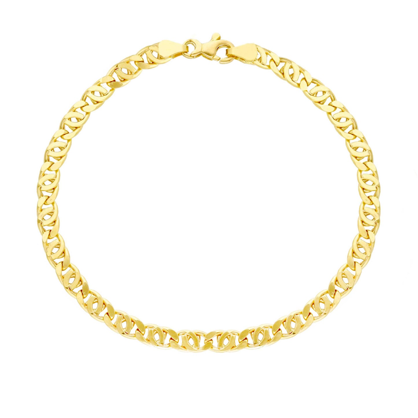 Halo Italian Link Bracelet
