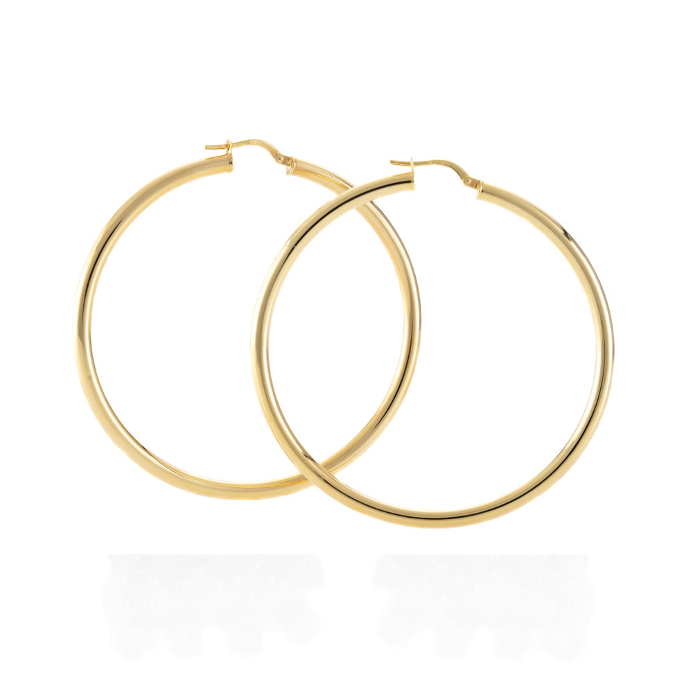 Medium Hoops - La Francia Joyería