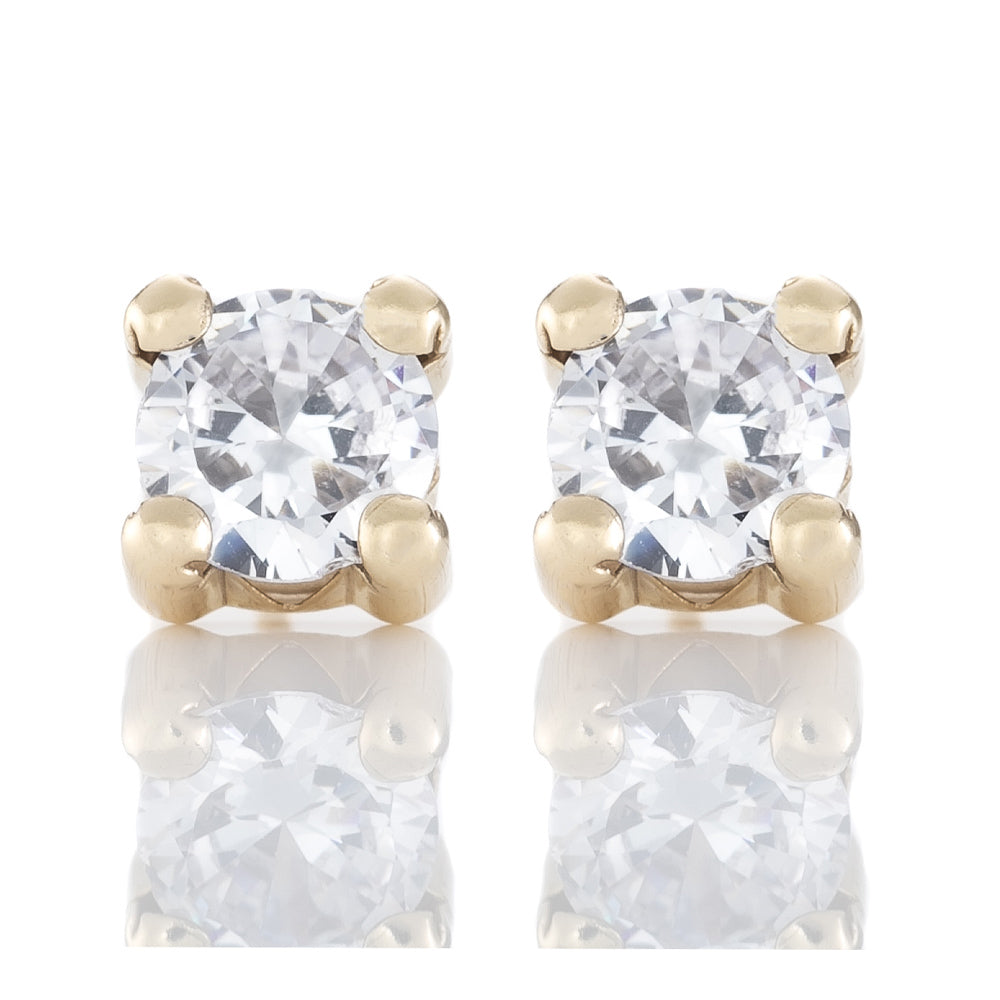 Cz Stud - La Francia Joyería
