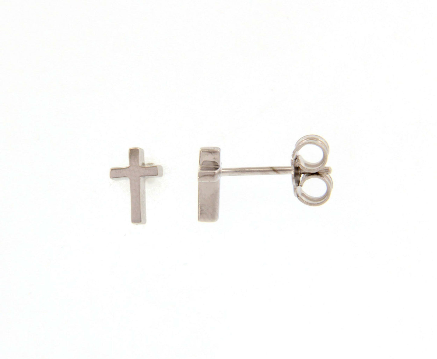 Small Cross Stud - La Francia Joyería