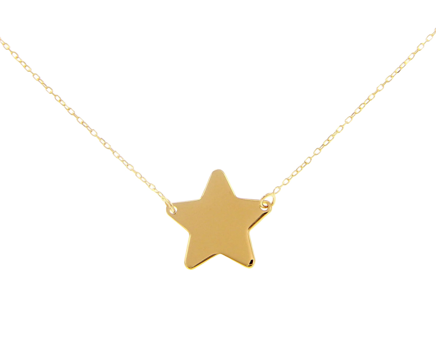 Necklace Solid Star - La Francia Joyería