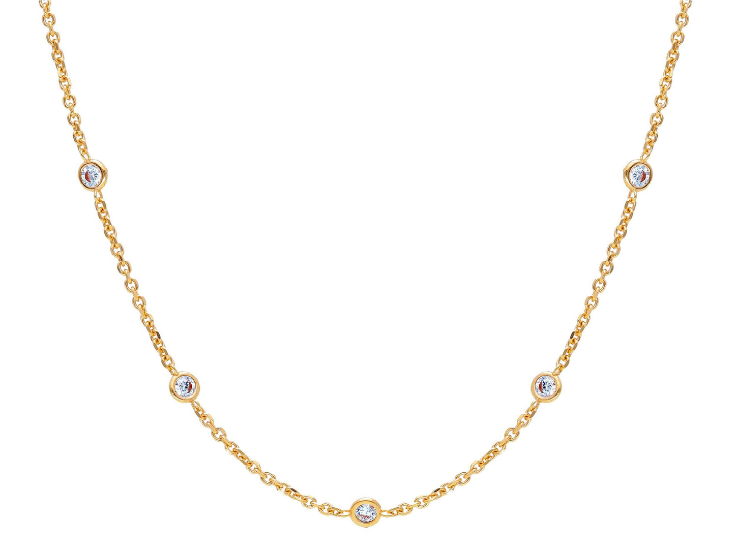 Necklace Zircnonia - La Francia Joyería