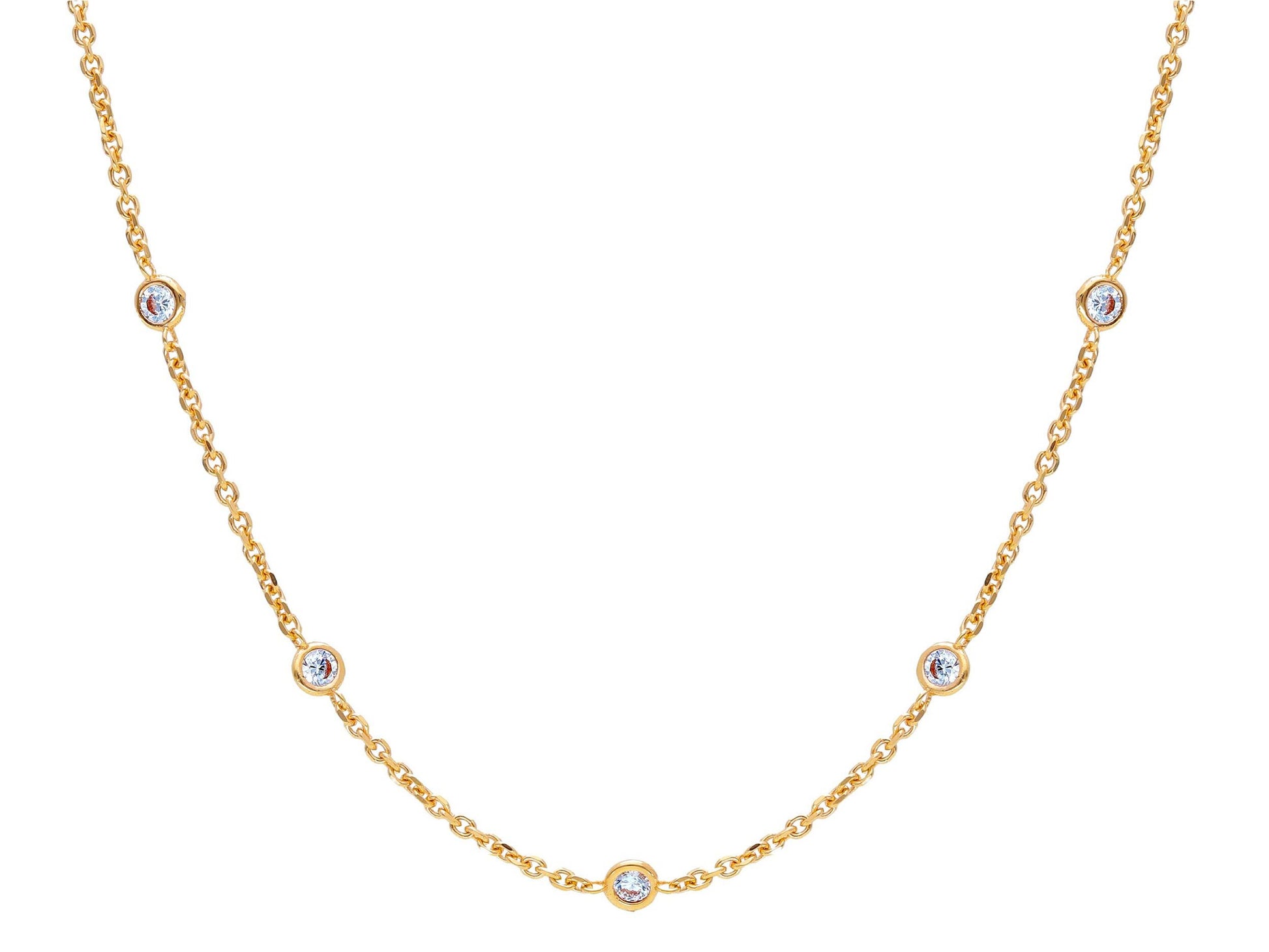 Necklace Zircnonia - La Francia Joyería