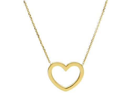 Open Heart Necklace