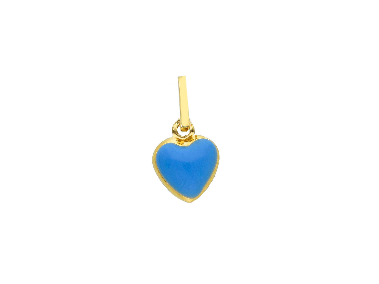 Heart Blue Puff