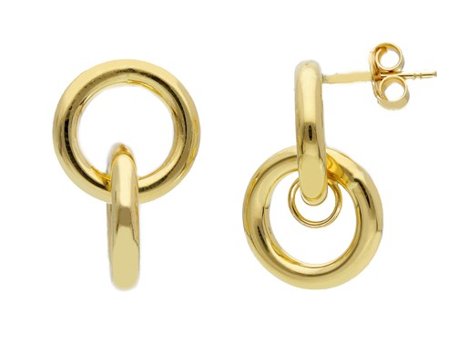 Fancy Earring Two Circle