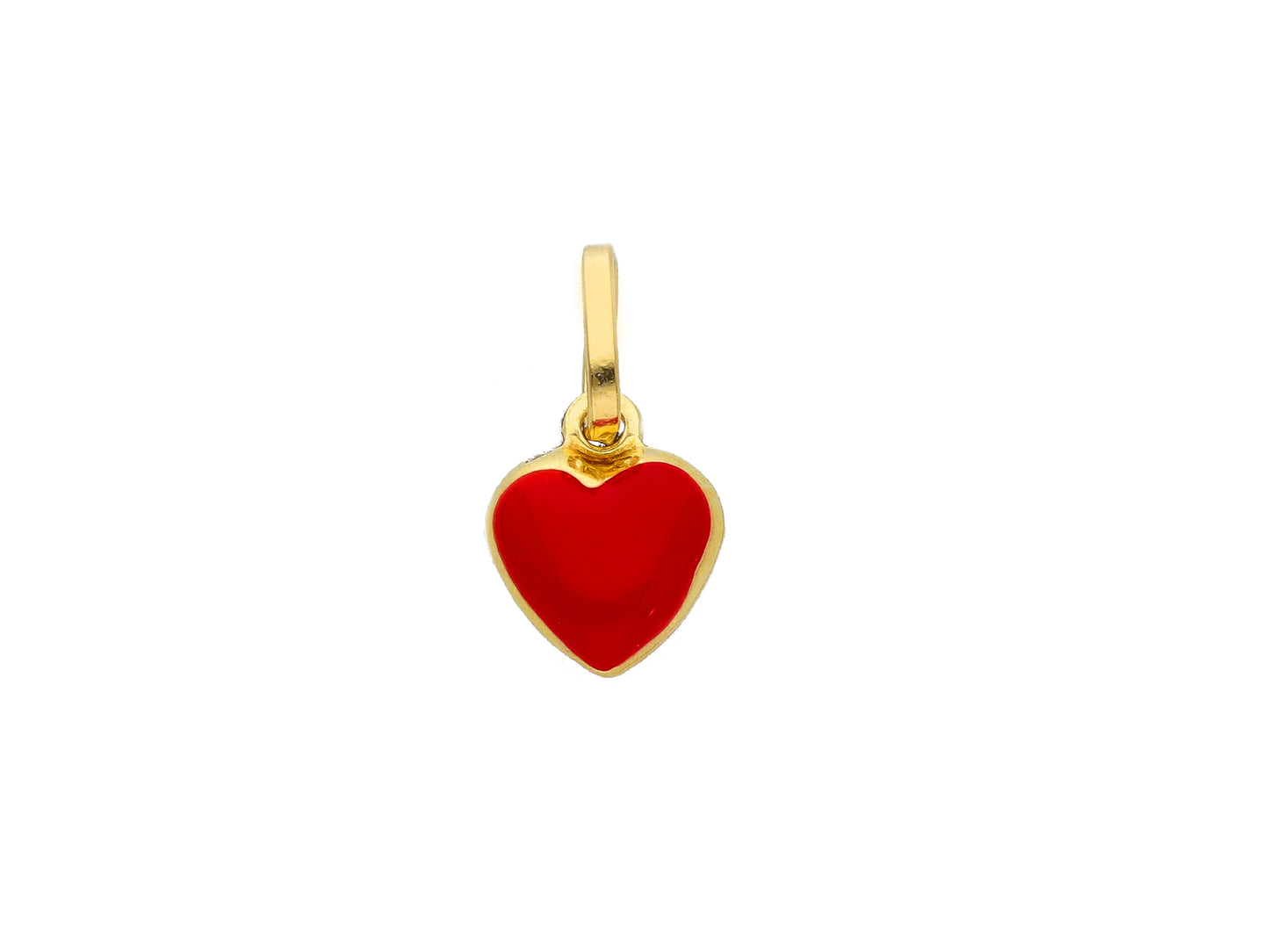 Heart Red Puff Style
