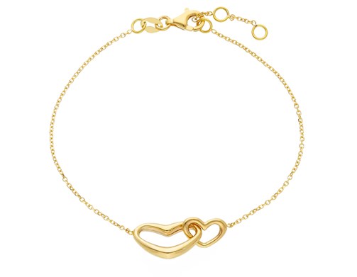 Bracelet Two Heart